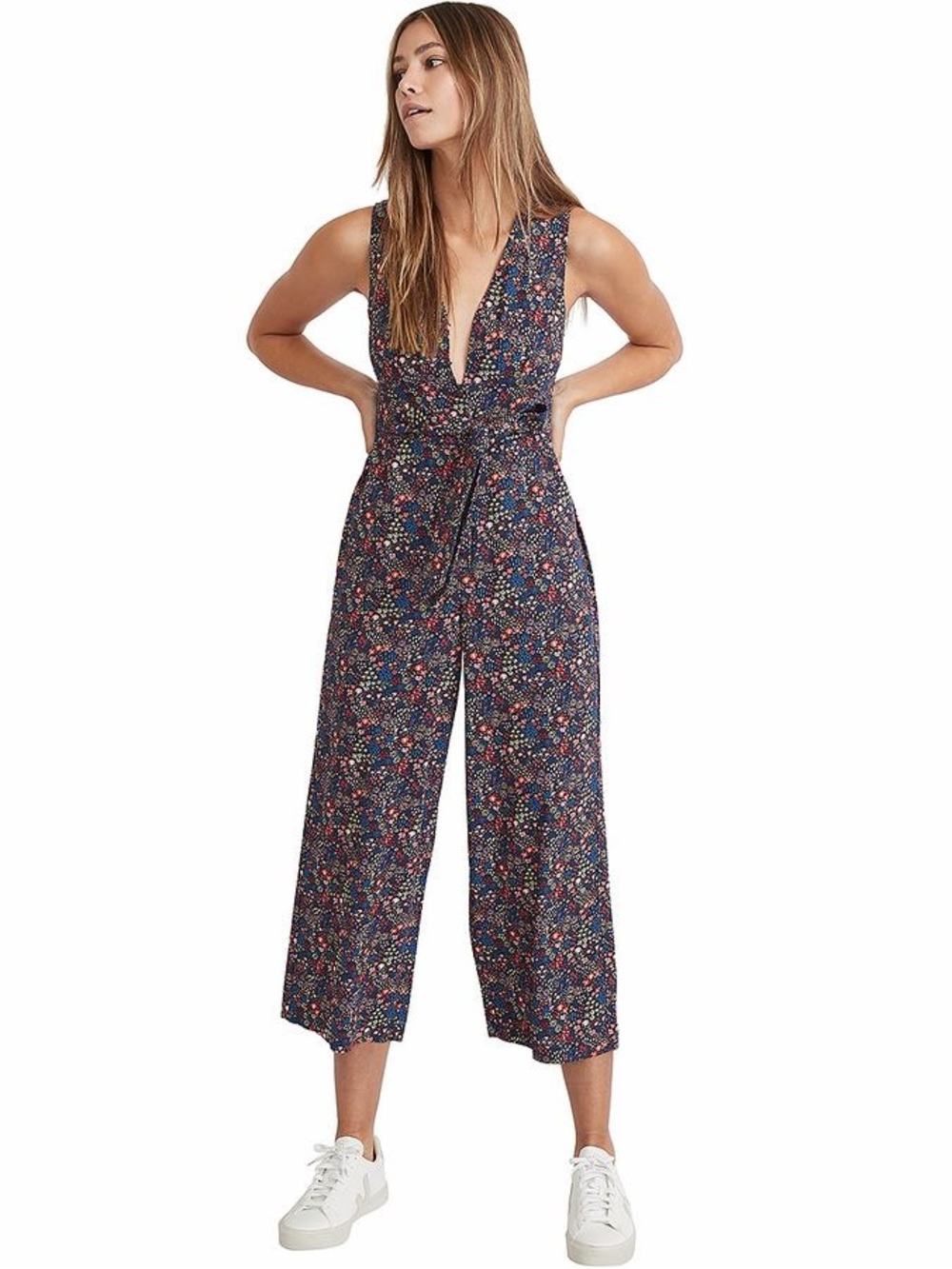 Marine Layer Holli Floral Jumpsuit